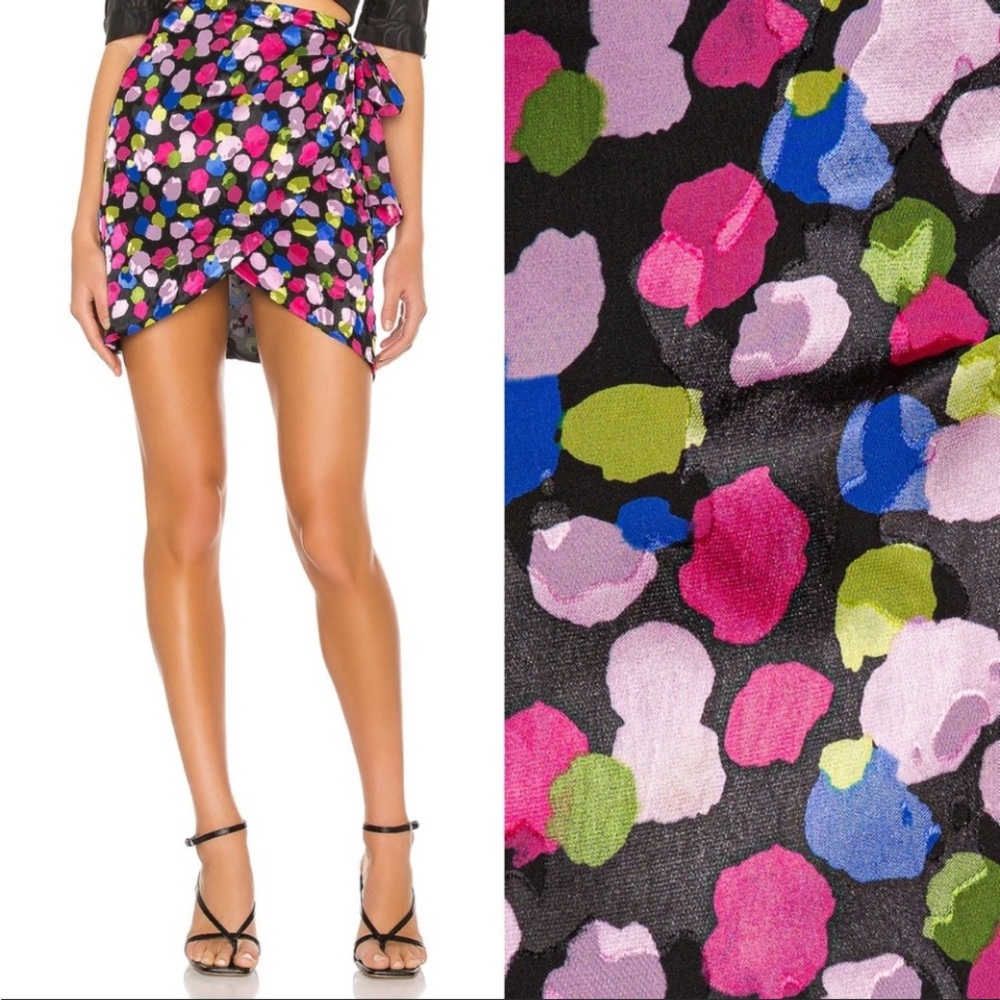 NBD Mini Wrap Skirt NWT - Picture 2 of 9